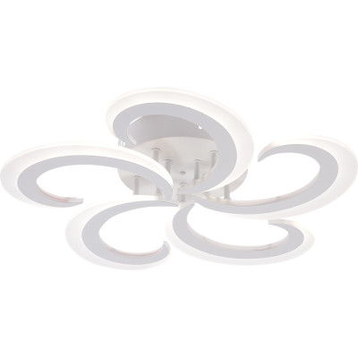 LED Люстра 70W WH Ø535*75мм ССТ 3000К-4000К-6500К з пультом