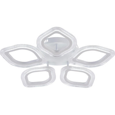 LED Люстра DL1010 VARGO 90W BK Ø625×75 мм CCT 3000K-4000K-6500K без пульта
