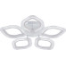 LED Люстра DL1010 VARGO 90W BK Ø625×75 мм CCT 3000K-4000K-6500K без пульта