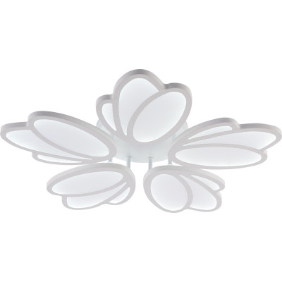 LED Люстра VARGO 120W WH Ø590×75мм CCT 3000K-4000K-6500K з пультом керування
