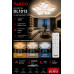 LED Люстра VARGO 120W WH Ø590×75мм CCT 3000K-4000K-6500K з пультом керування
