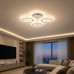 LED Люстра VARGO DL1103 48W WH Ø395×80 мм, CCT 3000K-4000K-6500K, з пультом керування