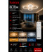LED люстра 64W WH, 530×330×H110 мм - DL1104