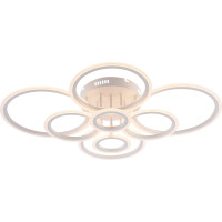 LED Люстра VARGO DL1106 192W WH, 880×685×H190 мм, 3000K-4000K-6500K, з пультом керування