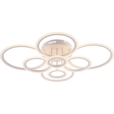 LED Люстра VARGO DL1106 192W WH, 880×685×H190 мм, 3000K-4000K-6500K, з пультом керування