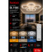 LED Люстра VARGO DL1106 192W WH, 880×685×H190 мм, 3000K-4000K-6500K, з пультом керування