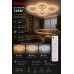 LED люстра DL1108 VARGO 128W біла D580×H110 мм