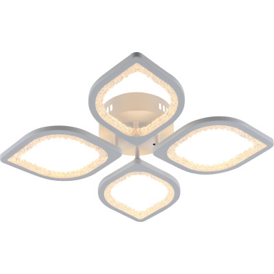 LED Люстра VARGO DL1112 80W WH Ø525×75 мм, 3000K–4000K–6000K, з пультом керування, димована LED Люстра VARGO DL1112 80W WH Ø525×75 мм, 3000K–4000K–6000K, з пультом керування, димована