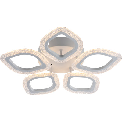 LED Люстра VARGO DL1114 60W WH Ø535×85 мм, 3000K–4000K–6000K, з пультом керування, димована