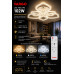 LED люстра DL1116 VARGO 102W WH, Ø690×120 мм