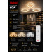 LED люстра VARGO 60W біла, Ø520×75 мм, з пультом керування — DL1121