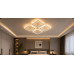 LED Люстра DL1123 VARGO 56W WH 335×335×85 мм Біла