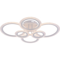 LED Люстра VARGO DL1159 120W WH, 710×540×135 мм, 3000K-4000K-6500K, с пультом управления