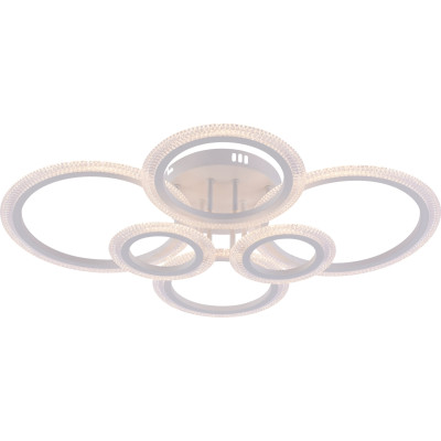LED Люстра VARGO DL1159 120W WH, 710×540×135 мм, 3000K-4000K-6500K, з пультом керування