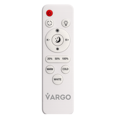 LED Люстра VARGO 128W WH, Ø595×105 мм - DL1161