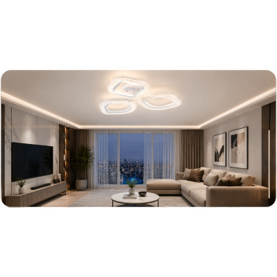 LED Люстра 36W WH, Ø425*80 - DL1163