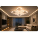LED Люстра VARGO DL1166 128W WH Ø655×105 мм