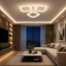 VARGO LED Chandelier 42W WH, Ø450×70 mm - DL1168