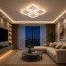 LED Люстра VARGO 56W WH, 355×355×70 мм - DL1169