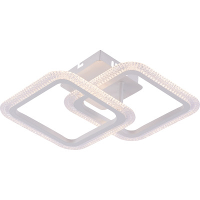 LED Люстра VARGO DL1170 44W WH 410×280×105 мм, димована, 3000K–4000K–6500K, з пультом керування