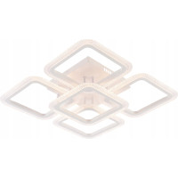 LED Люстра DL1173 VARGO, 110W, Білий, 470×470×105 мм, 3000K-4000K-6500K, з пультом керування