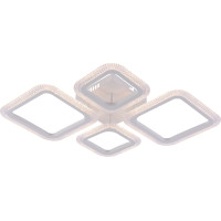 LED chandelier VARGO DL1174 72W WH 635×460×70 with remote control