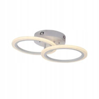 VARGO DL1178 LED Ceiling Chandelier 40W WH 345×230×110 mm, Modern LED Ceiling Light, 3000K-4000K-6500K