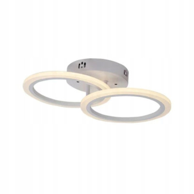 LED Люстра DL1178 VARGO 40W WH 345×230×110 мм, LED люстра стельова, 3000K-4000K-6500K LED Люстра DL1178 VARGO 40W WH 345×230×110 мм, LED люстра стельова, 3000K-4000K-6500K