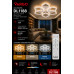 LED Люстра VARGO 72W WH, Ø500×120 мм - DL1188