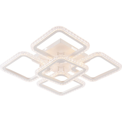 LED Люстра VARGO DL1229 110W WH 470×470×105 мм, 3000K-4000K-6500K, з пультом керування