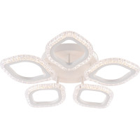 LED Chandelier DL1234 VARGO 50W White Ø445×70 mm, CCT 3000K-4000K-6500K, Remote Control