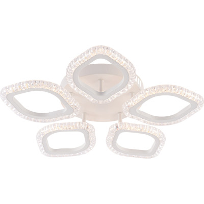 LED Люстра DL1234 VARGO 50W Біла Ø445×70 мм, CCT 3000K-4000K-6500K, з пультом керування LED Люстра DL1234 VARGO 50W Біла Ø445×70 мм, CCT 3000K-4000K-6500K, з пультом керування