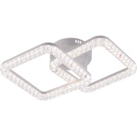 LED ceiling light DL1249 VARGO 56W WH 465×305×135 with remote control