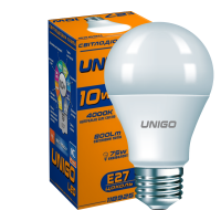 LED лампа UNIGO A60 10W E27 4000K 800lm (118925)