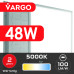 LED панель VARGO 48W 595х595x32mm 5000К 4800lm (119950) 2 роки гарантія 100lm/w