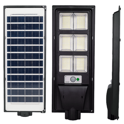 Светодиодный  светильник на солнечные батареи UNILITE 90W 6500K, Акумулятор: 3.2В, 9Ач Солнечная панель: 6В, 8Вт, с датчиком руху, 117919
