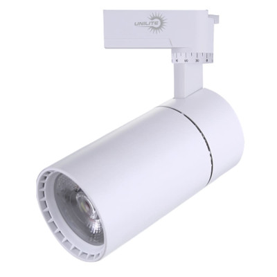 Світлодіодний трековий світильник UNILITE 35W 4000K 2800lm 220V білий U-114901