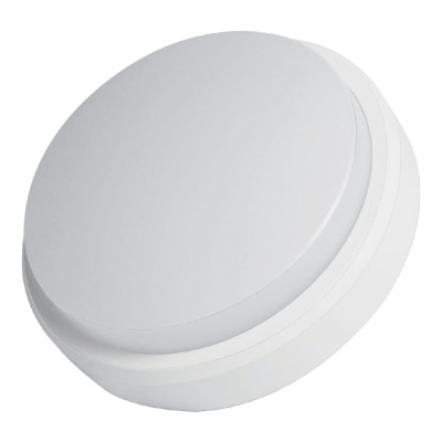 LED Светильник VARGO ЖКХ 15W круг IP54 1200lm с датчиком движения Размер: 140*140*55мм (115718)