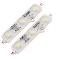 LED модуль VARGO 12V 1.5W білий IP67 60*15*8mm 160° SMD 5730 120-140lm (116936)