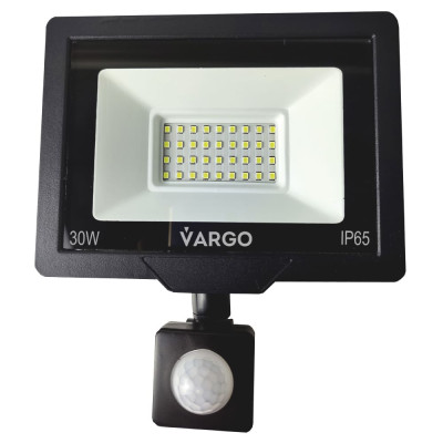 LED прожектор с датчиком движения VARGO 30W 6500K 2700lm (330330)