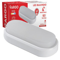 LED Lamp VARGO 12W oval IP54 1200lm with motion sensor Size: 178*85*55mm (115715) LED Lamp VARGO 12W oval IP54 1200lm with motion sensor Size: 178*85*55mm (115715)