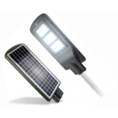 LED уличный светильник на солнечной батарее VARGO 120W 6500K, Аккумулятор: 3.2V, 14Аh Солнечная панель: 6V, 18W, с датчиком движения, 116791