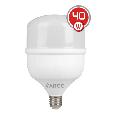Светодиодная лампа VARGO 40W E27 6500К 4000лм (111896) Светодиодная лампа VARGO 40W E27 6500К 4000лм (111896)