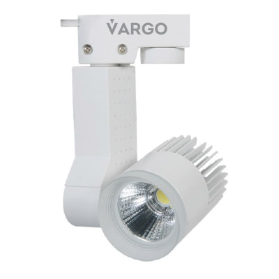 Світлодіодний трековий світильник VARGO 30W 4000K 3500lm 220V чорно-білий, Індекс передачі кольору CRI RA> 95 V-114906