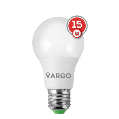 LED lamp VARGO A65 15W E27 4000K 1425lm (110520)