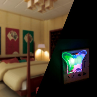 Ночник VARGO LED, бабочка, RGB, NL118 (V-115736)