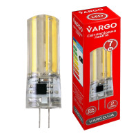 LED лампа VARGO G4, 7W, COB, 4000K, AC 220V, ɸ15×H60mm (114872)
