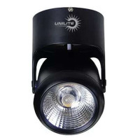 Светодиодный накладной светильник UNILITE 15W 4000K 1600lm 220V черный U-114908