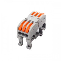 Quick mounting terminal VARGO, 3+3 DIN (110647)