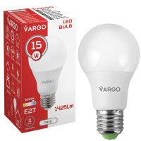LED лампа VARGO A65 15W E27 6500K 1425lm (111972)